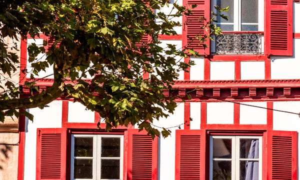 Colombages architecture Pays basque
